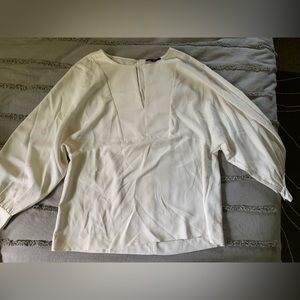 J Crew White Blouse
